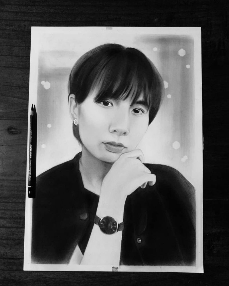 charcoal-pencil-portrait charcoal pencil portrait
