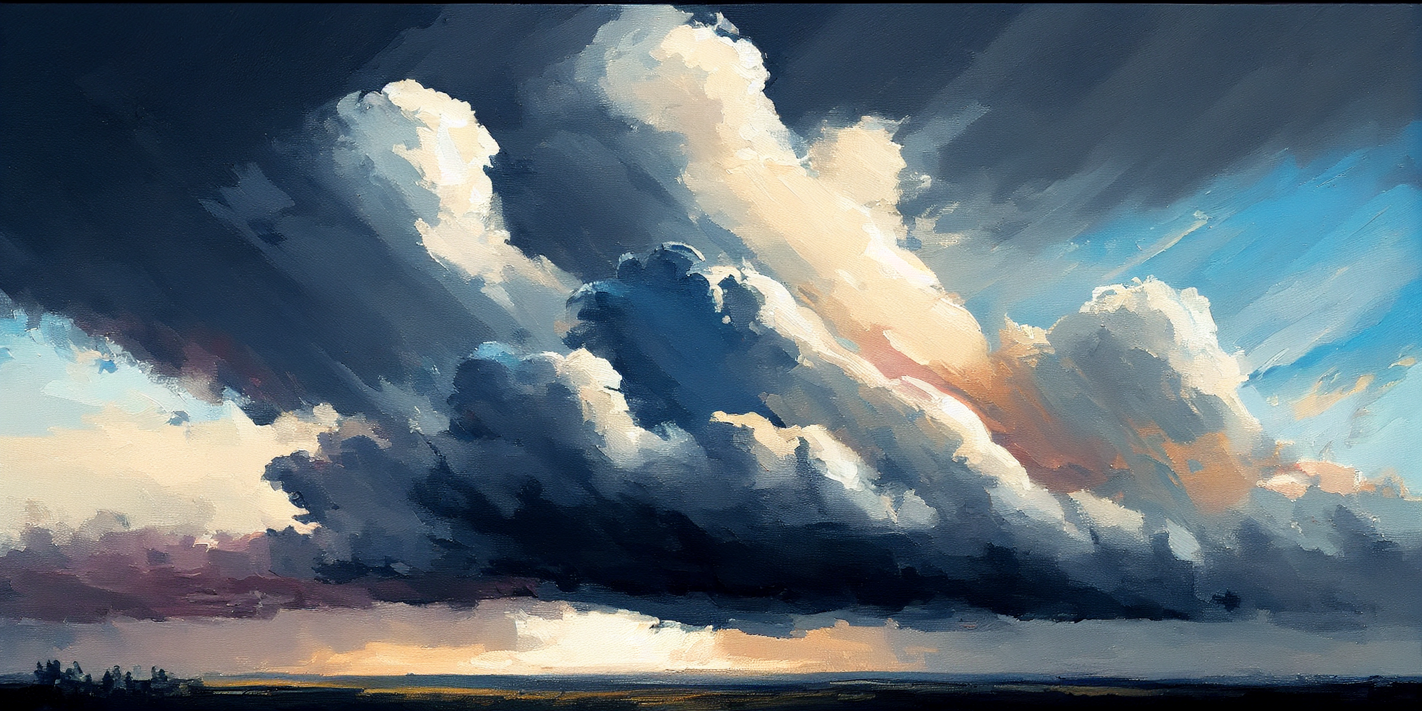 theminhaz Cloudy rainy sky oil painting oil painting texture go bc9e1095 8d1d 4cc7 91ff d7d2ae6f5ad0